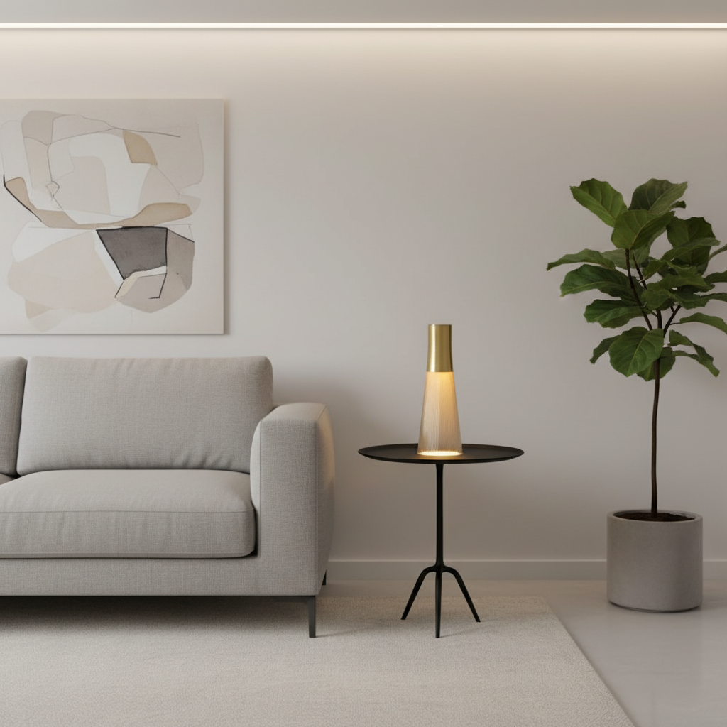 Lampa Stołowa Candel | Bezprzewodowa Lampa Stołowa do Salonu