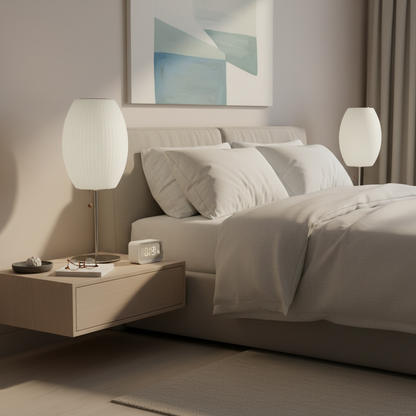 Lampa Stołowa Retro Bubble Glow | Styl Mid-Century