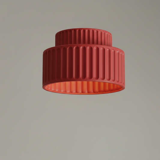 Lampa Sufitowa Lilith Retro | Oświetlenie Wabi-Sabi do Salonów
