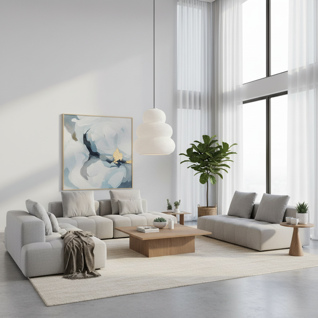 Lampa Wisząca Akari Gourd Washi | Nowoczesny Design